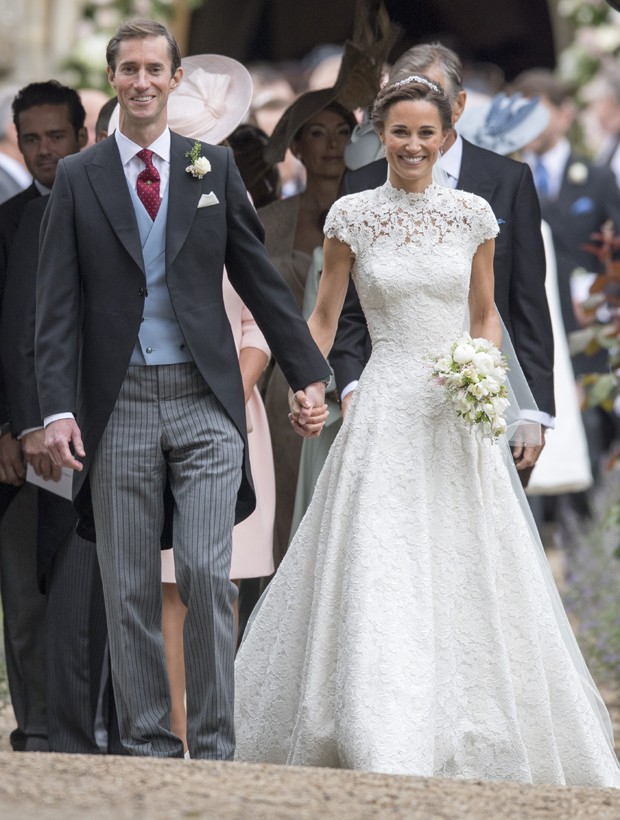 James Matthews e Pippa Middleton no casamento celebrado em maio de 2017 (Foto: Getty Images)