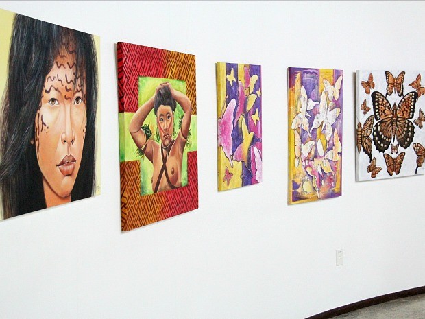 Artista já teve obras vendidas no Brasil, Alemanha, Portugal, Argentina e Japão (Foto: Eduardo Gomes/Inpa)