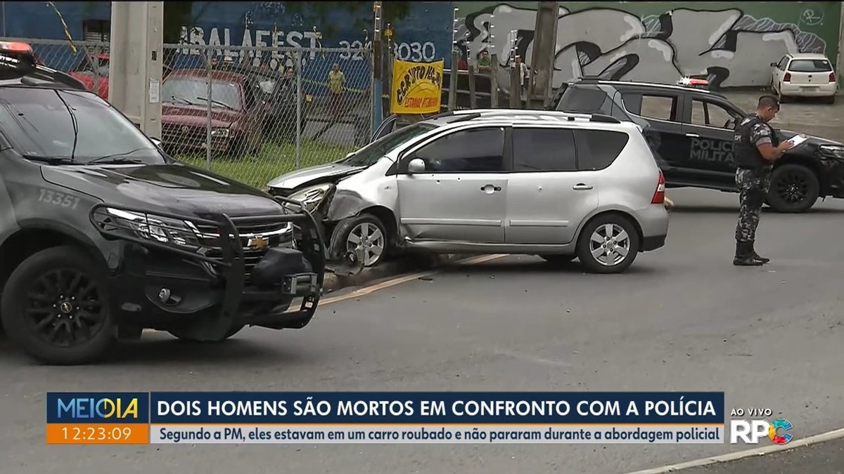 Dois suspeitos morrem em confronto com a polícia, em Curitiba - G1