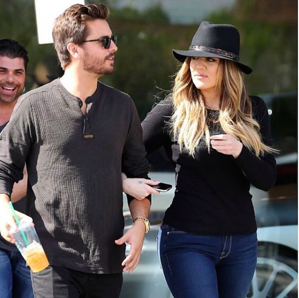 Khloe Kardashian e o ex de sua irmã (Foto: Instagram)