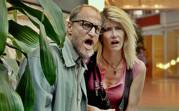 Woody Harrelson e Laura Dern em cena de 'Wilson' (Foto: Reprodução)