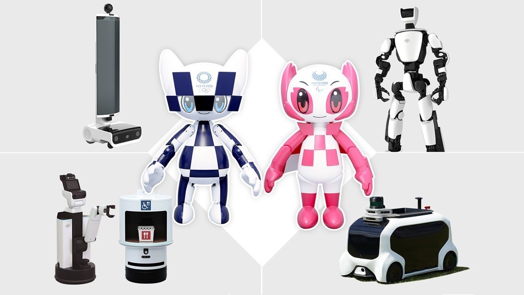 Toyota apresenta os robôs que estarão nas Olimpíadas e Paralimpíadas de Tóquio 2020  (Foto: Divulgação)