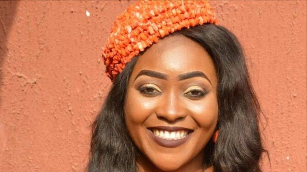 Ijeoma conheceu o marido após ele fazer publicação no Facebook. (Foto: Chidimma Amedu / Arquivo pessoal)