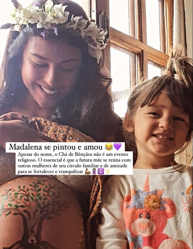 Yanna Lavigne e Madalena (Foto: Reprodução/Instagram)