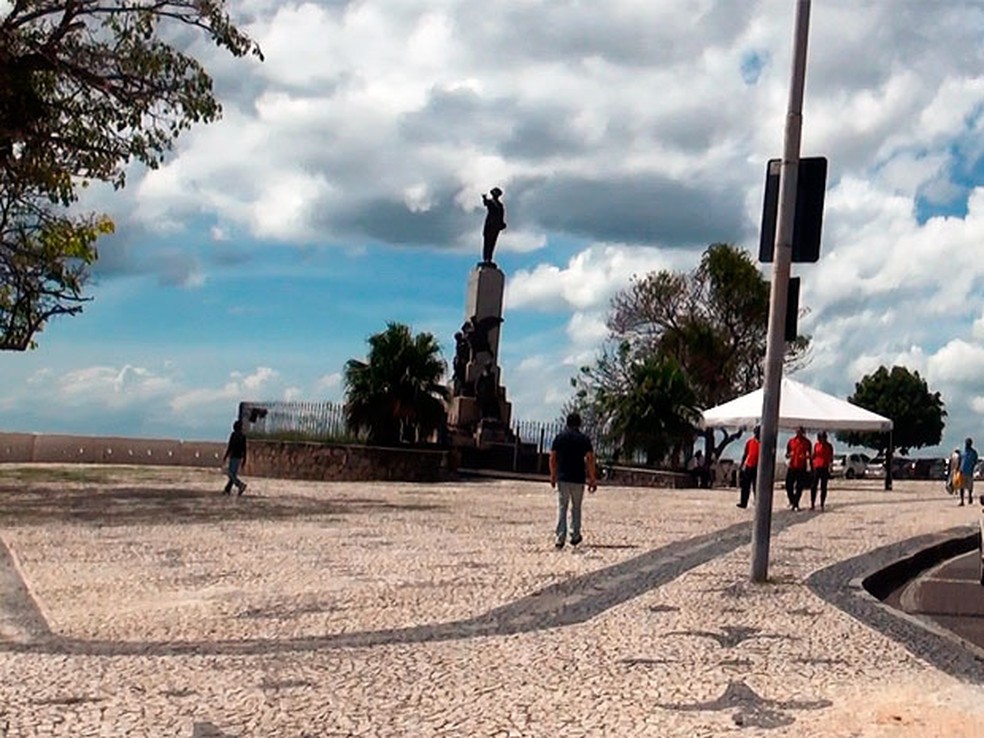PraÃ§a Castro Alves, em Salvador. â Foto: Maiana Belo / G1 BA