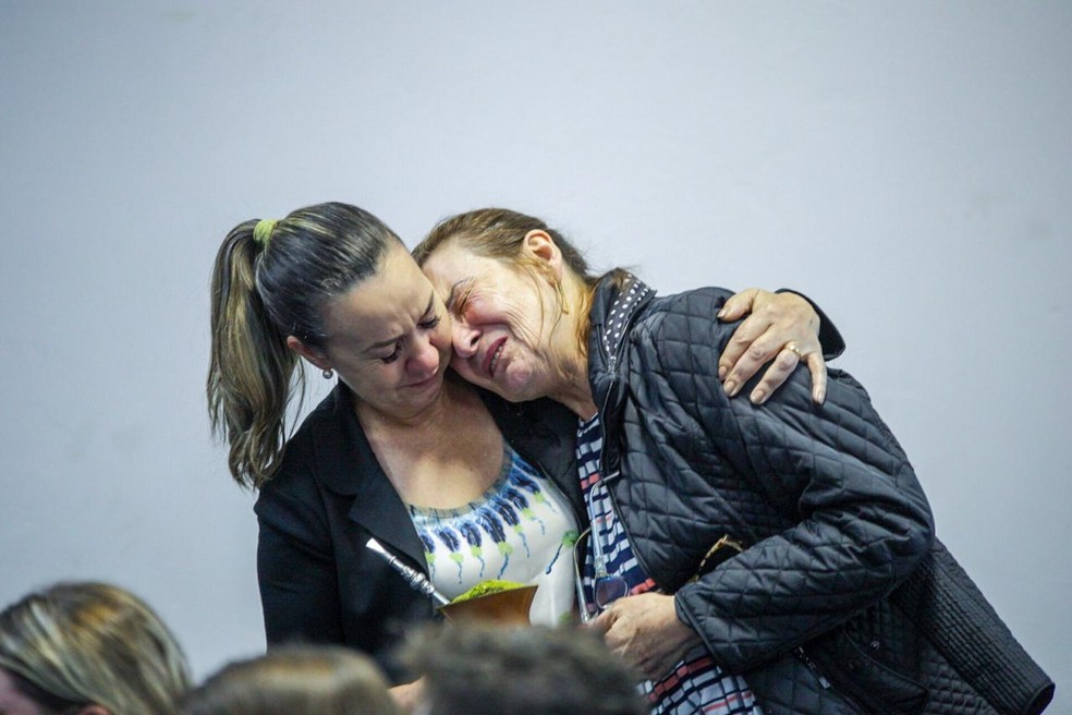 Morte de Henzel devolveu luto à cidade de Chapecó — Foto: Dinho Zanotto/Arquivo pessoal