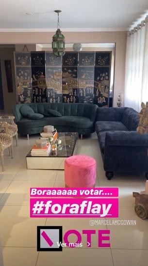 Por dentro da casa de Marcela Mc Gowan, do BBB 20 (Foto: Reprodução/Instagram)