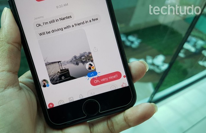 Facebook Messenger permite encaminhar mensagens entre contatos; veja como (Foto: Carolina Ochsendorf/ TechTudo)