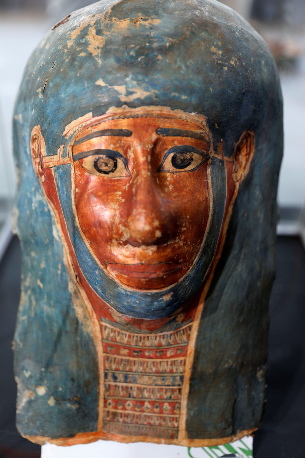 Outras 40 estátuas foram encontradas em Saqqara — Foto: Mohamed Abd El Ghany/Reuters