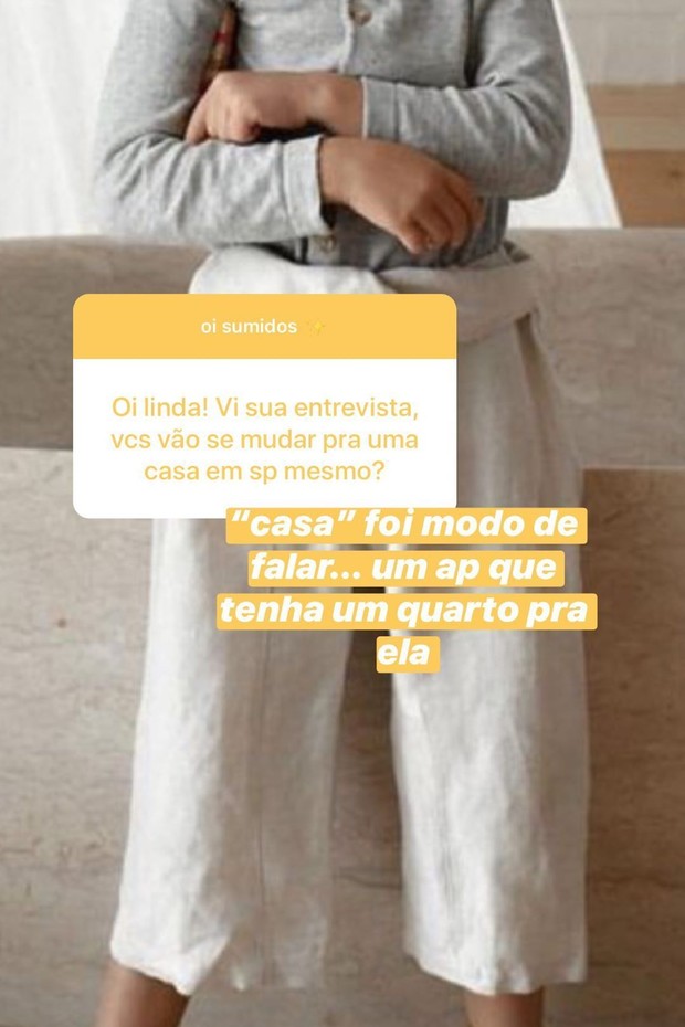 Carol Dias fala sobre a gestação  (Foto: Reprodução/Instagram)