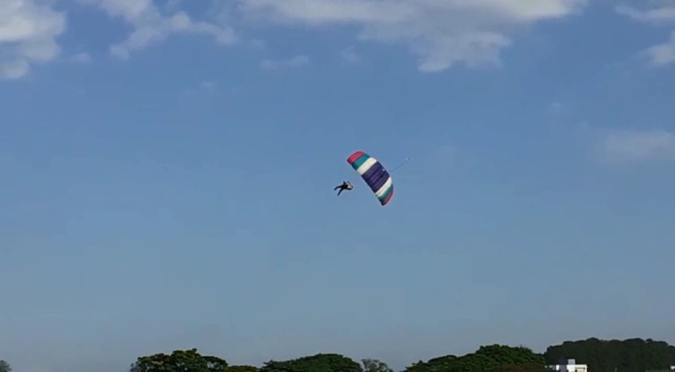 Paraquedista morreu após salto em Boituva — Foto: Arquivo Pessoal