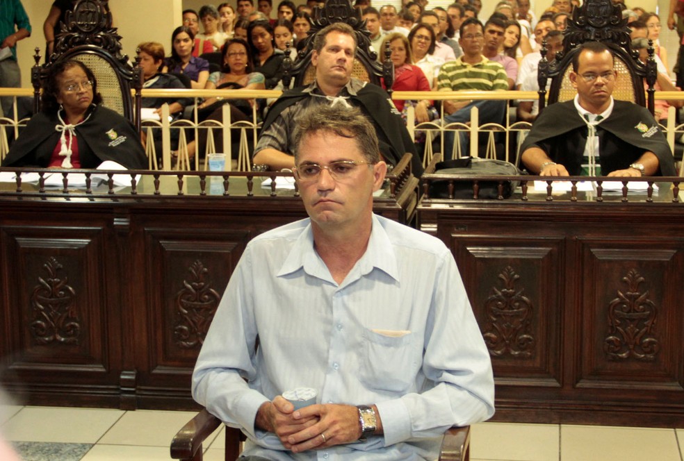 Condenado em 2010, o fazendeiro estava em liberdade desde maio do ano passado por forÃ§a de uma habeas corpus de Marco AurÃ©lio Mello â€” Foto: Elivaldo Pamplona / O Liberal