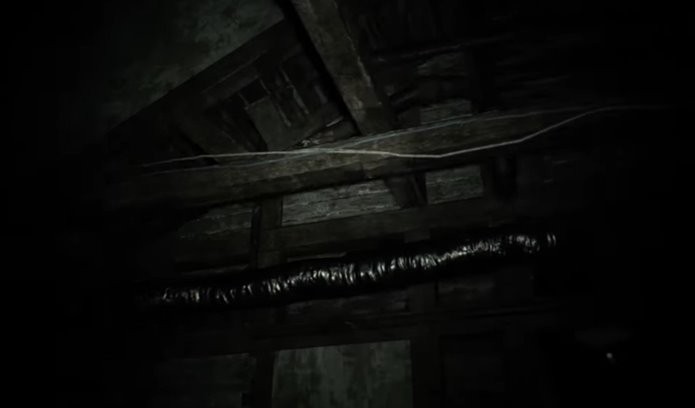 Locais espalhados pela demo de Resident Evil 7 indicam assassinatos realizados pelos Baker (Foto: Reprodução/Felipe Demartini)