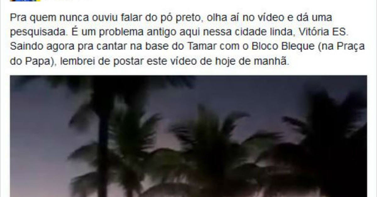 G1 - Em rede social, Gabriel O Pensador alerta sobre o pó preto em