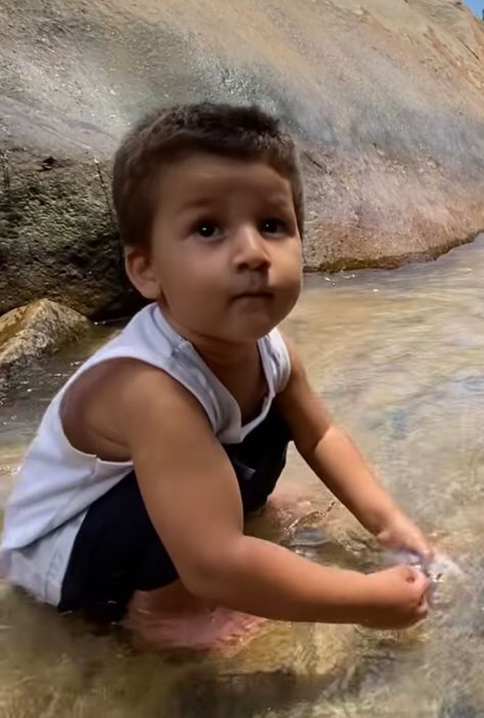 João, de 2 anos, filho de Lucimar — Foto: Reprodução/Redes sociais