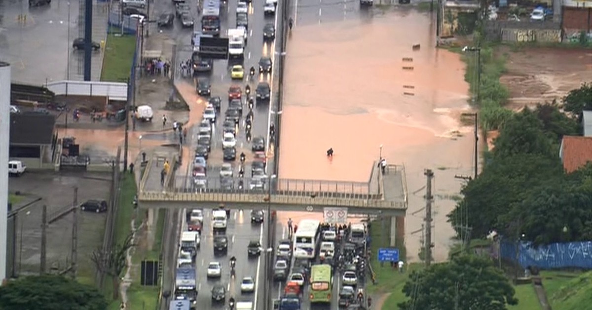 G1 - Chuva deixa São Paulo em estado de atenção na tarde desta terça ...