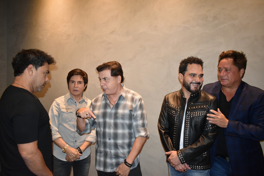 'Amigos' retomam turnê após 2 anos com show em Valinhos — Foto: Fernando Pacífico/g1