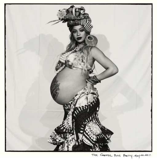 Beyoncé mostra o barrigão (Foto: reprodução/Instagram)