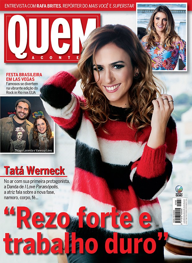 Capa Tatá Wernec k (Foto: Revista QUEM)