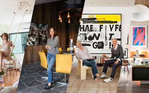 Wallpaper 19 Salas De Celebridades Para Se Inspirar Casa Vogue Interiores For iPhone Free