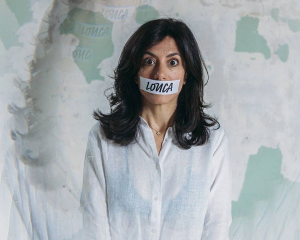 Marina Person posa para a campanha #TambémÉViolência (Foto: Divulgação)