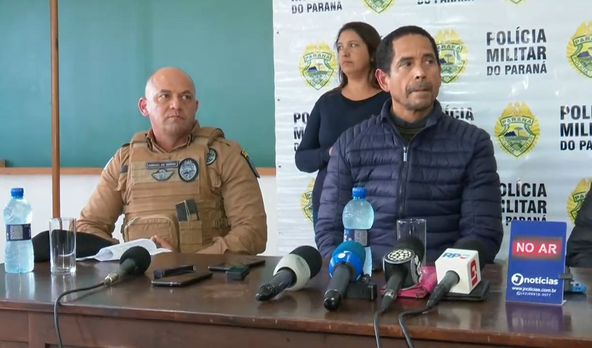 Ataque em Guarapuava: assaltantes não conseguiram acessar os cofres da empresa e fugiram sem levar dinheiro, diz comandante-geral da PM