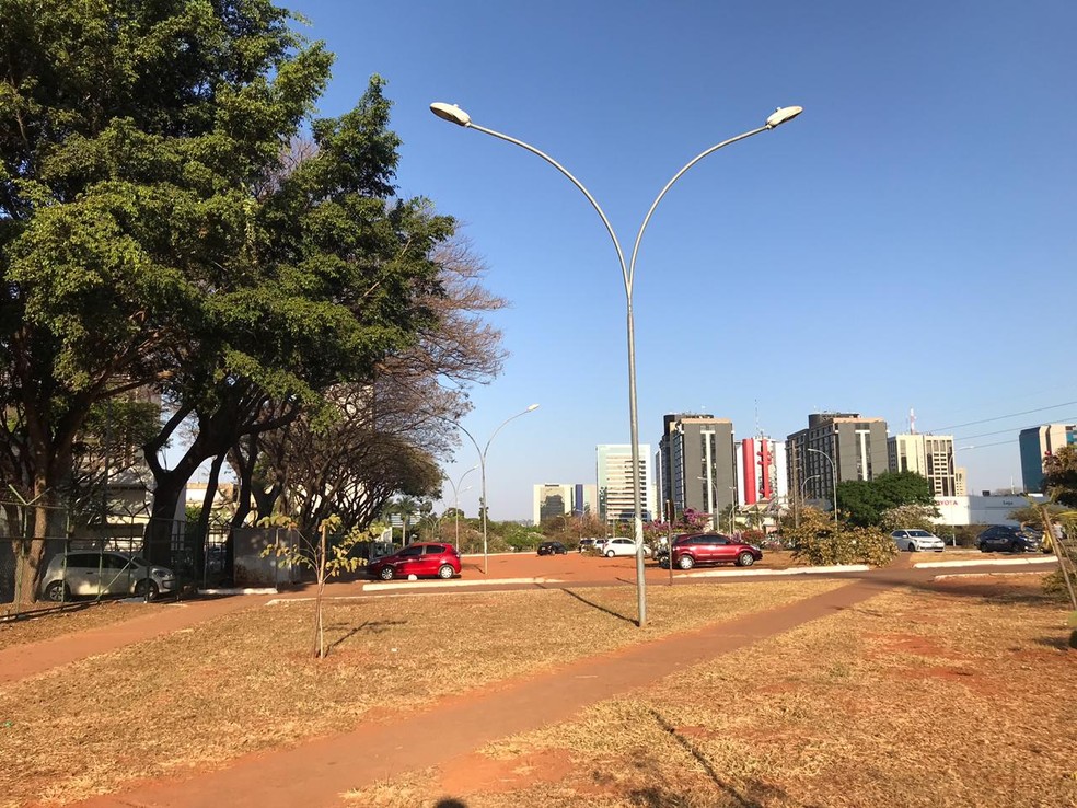 Calor em Brasília — Foto: Afonso Ferreira/G1