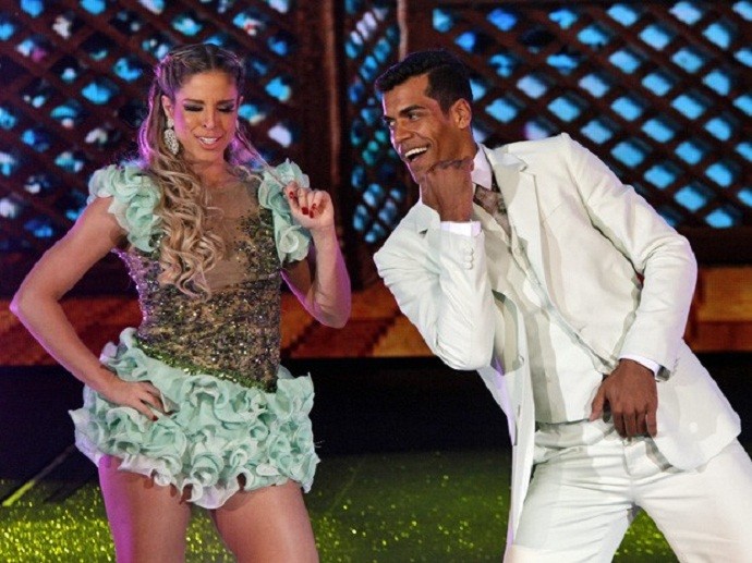 Marcello Melo Jr. e Raquel Guarini na final do Dança 2014 (Foto: Arthur Seixas/Gshow)