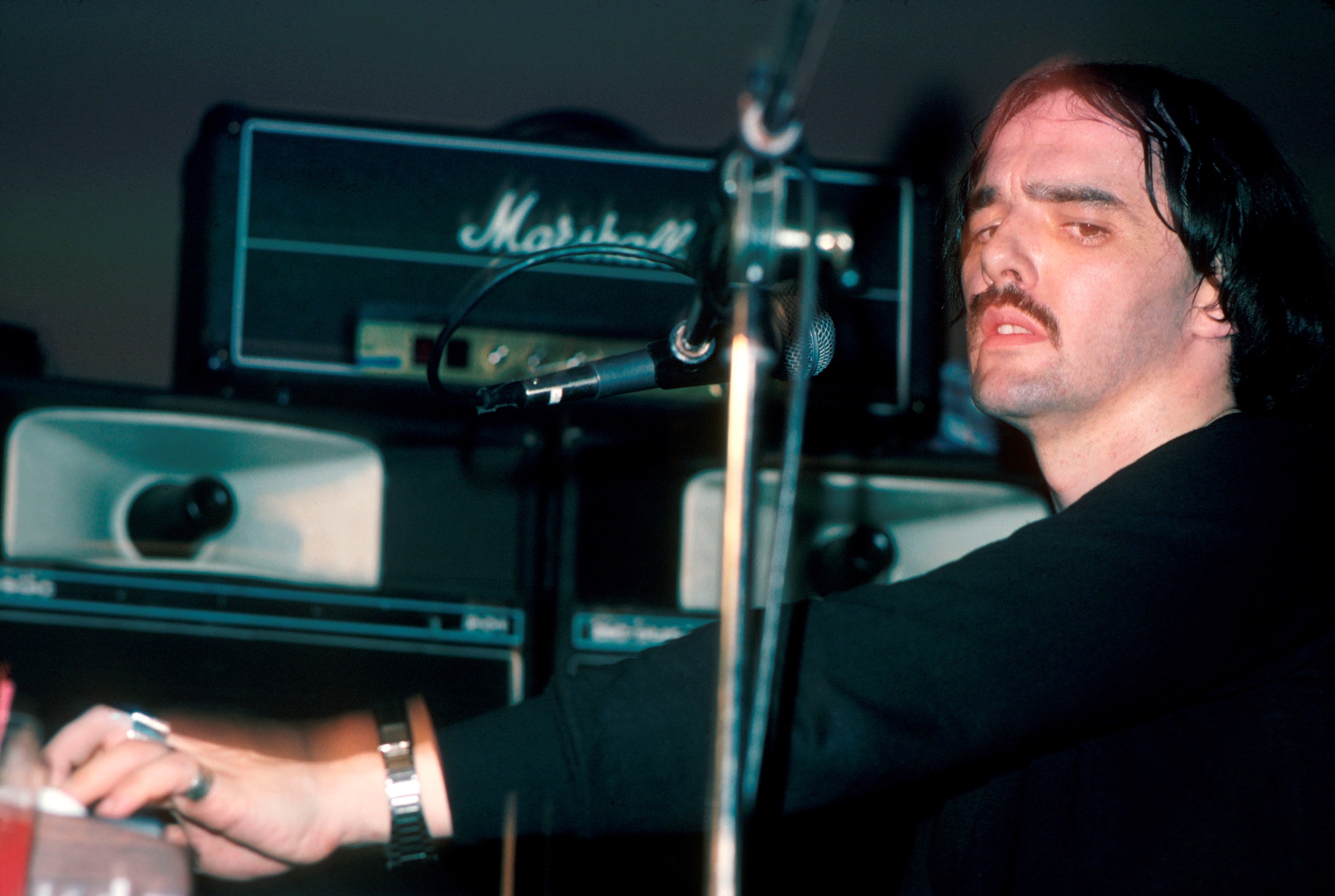 Dave Greenfield em show dos The Stranglers em 1978 (Foto: Getty)