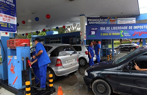 Posto de combustível (Foto: Agência O Globo)