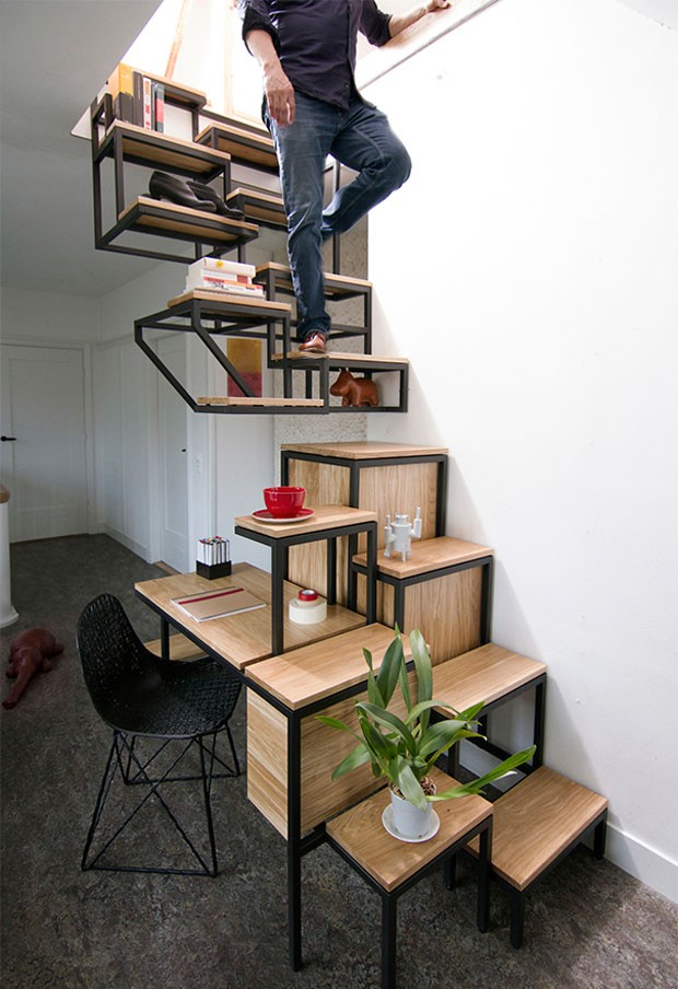 Ideias de escadas (Foto: Studio Mieke Meijer / Divulgação)