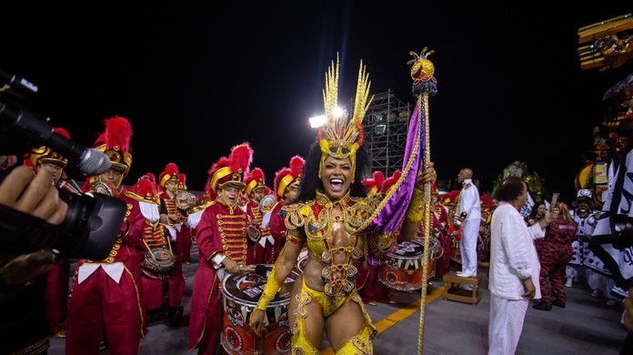 Desfile Da Dragoes Da Real Veja Fotos Carnaval 2020 Em Sao Paulo G1