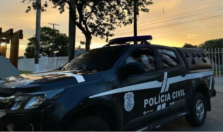 Uma viatura da Polícia Civil de Mato Grosso