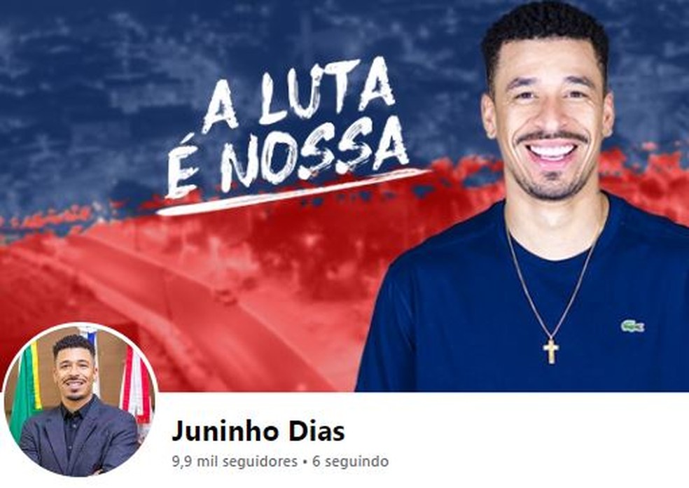 Vereador de Americana Juninho Dias (MDB) — Foto: Reprodução/Facebook oficial