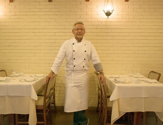 O chef Severino Xavier. Ele disse ao ex-procurador-geral da República Rodrigo Janot que perdia de dois a três clientes a cada fase da Operação Lava Jato (Foto: DANIEL MARENCO)