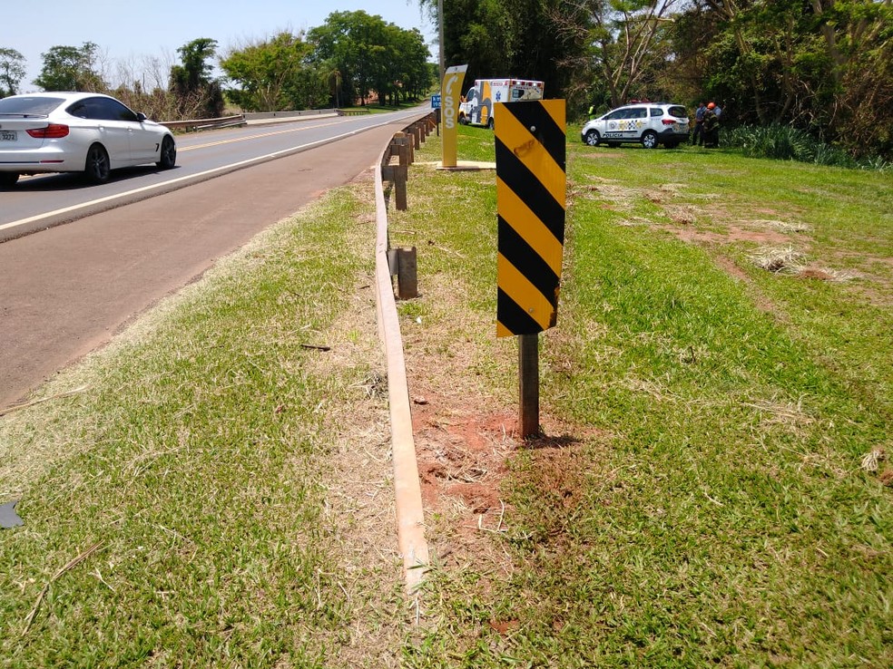 Condutor de veículo perdeu controle do carro — Foto: Arquivo Pessoal