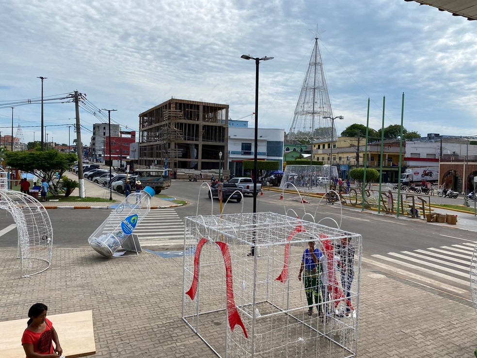 Ornamentação deve sair por R$ 100 mil em Cruzeiro do Sul  — Foto: Bruno Vinicius/Rede Amazônica Acre 