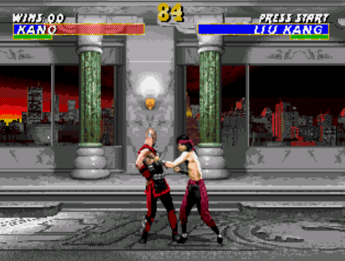 Mortal Kombat 3 do Mega Drive está disponível no Game Oldies (Foto: Reprodução/Anna Kellen Bull)