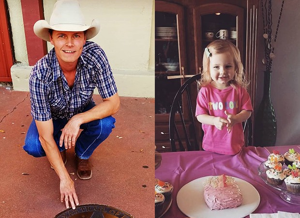 Pequena Haven, de 2 anos, filha do cantor country Ned LeDoux, morreu engasgada (Foto: Reprodução/Instagram)