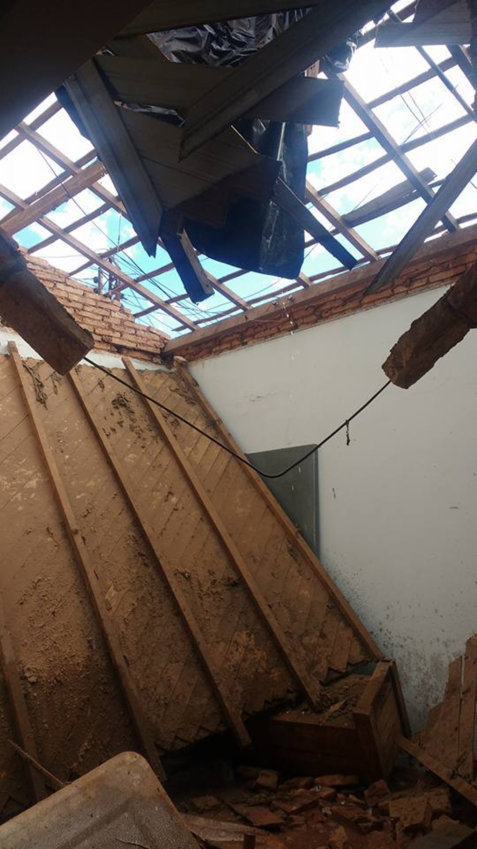 Caso foi em Junqueirópolis, nesta quarta-feira (28) (Foto: Base de Socorristas de Junqueirópolis)