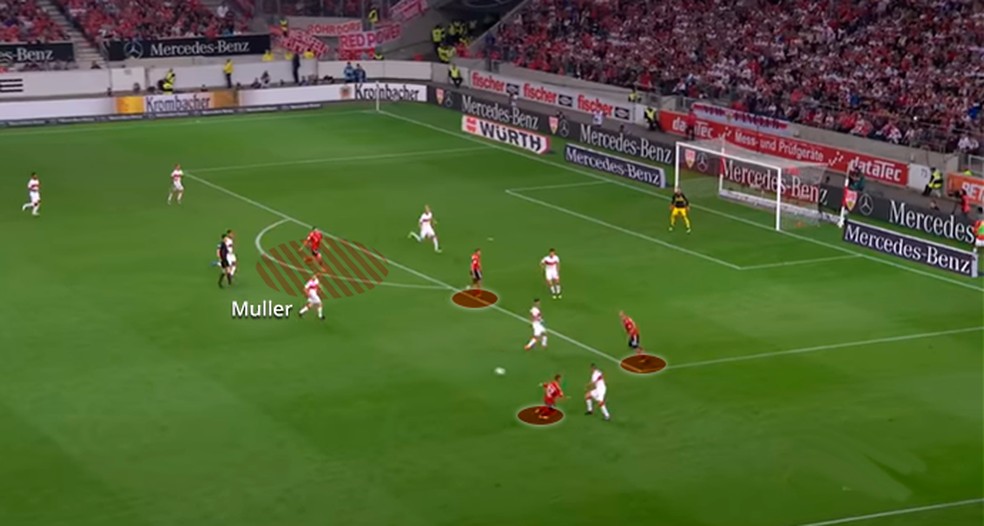 Thomas Muller foi o primeiro ponta de lança moderno — Foto: Leonardo Miranda