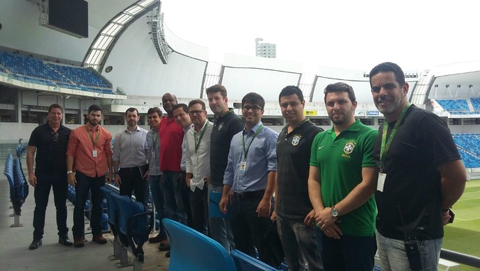 RN - Comitiva CBF FNF Arena das Dunas Natal (Foto: Assessoria de Comunicação/Arena das Dunas)