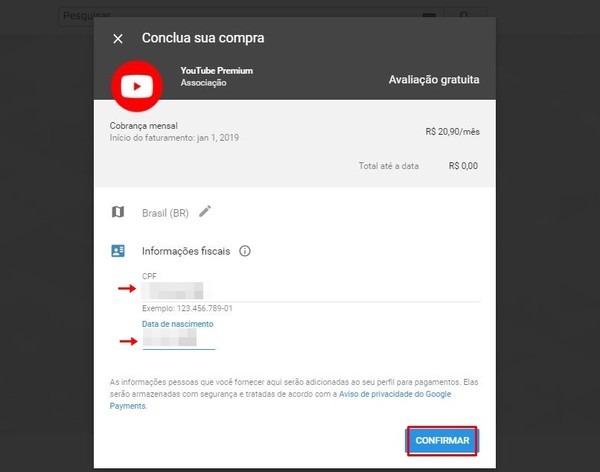 Youtube Premium Como Criar Uma Assinatura E Testar Gratis Audio E Video Techtudo