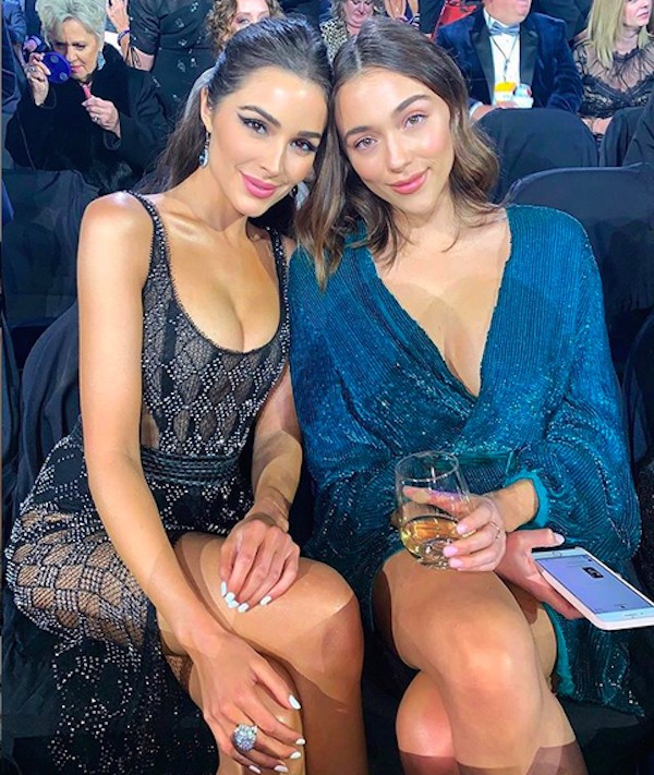 A atriz, modelo e ex-Miss Universo Olivia Culpo e a irmã modelo Sophie Culpo (Foto: Instagram)
