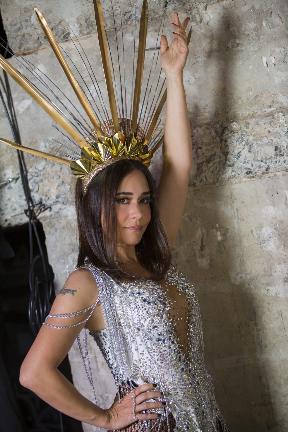 Alessandra Negrini fala sobre amor de Carnaval: 'Amor é amor, mesmo que dure um ou dois dias' — Foto: Paulo Damasceno/Gshow