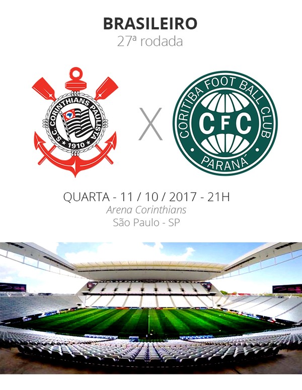 Rodada #27: tudo o que você precisa saber sobre Corinthians x Coritiba