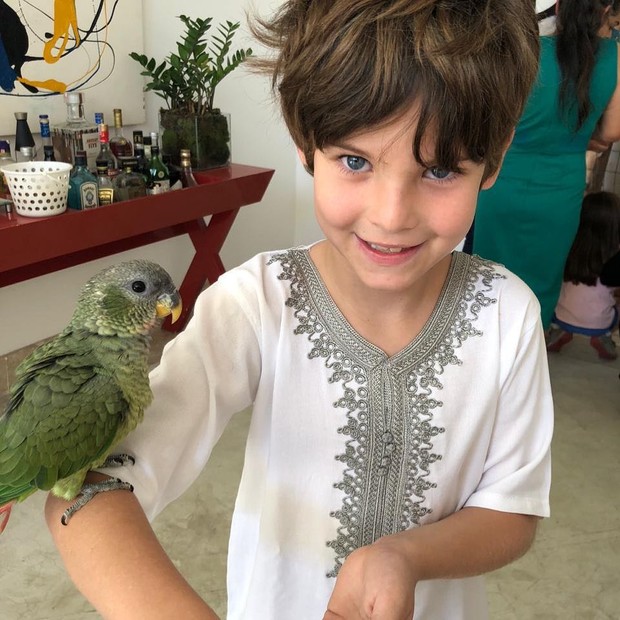 João Guilherme, filho de Leticia Birkheuer (Foto: Reprodução/Instagram)