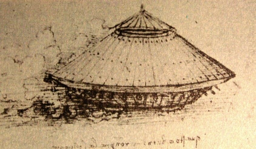 Tanque de guerra desenhado por Leonardo da Vinci (Foto: Reprodução)
