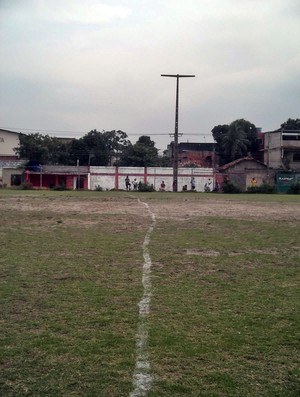Estádio Joaquim Flores, em Nilópolis, na Baixada Fluminense
