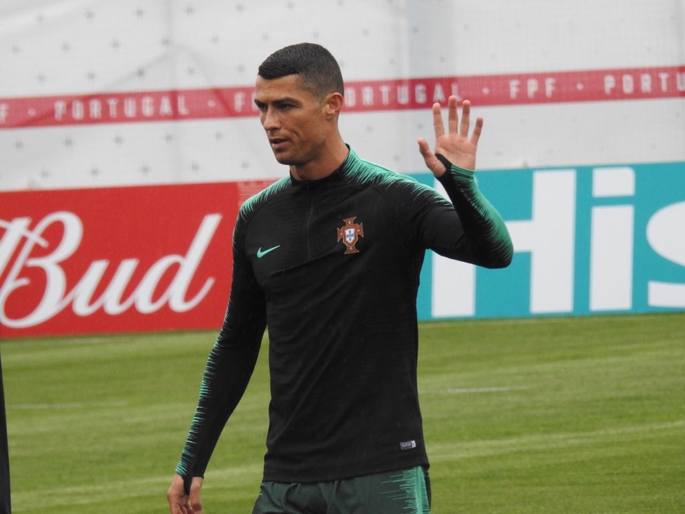 Cristiano Ronaldo vai atrÃ¡s de quebrar tabu de nunca ter marcado contra a Espanha (Foto: Marcelo Hazan)